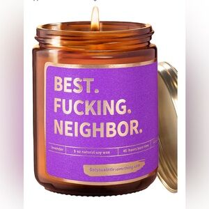 Lavender Natural Soy Candle.